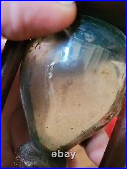 A Rare Early Sand Timer Hourglass Treen Hour Glass Egg Timer