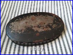A Rare Georgian Toleware Snuff Box And Early Miniature Scales
