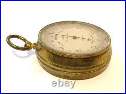 A Very Rare & Early Dent Pocket Barometer & Altimeter -cased & Fully Working A Very Rare & Early Dent Pocket Barometer & Altimeter -cased & Fully Working