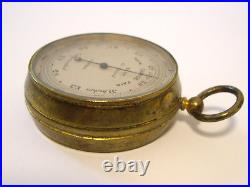 A Very Rare & Early Dent Pocket Barometer & Altimeter -cased & Fully Working A Very Rare & Early Dent Pocket Barometer & Altimeter -cased & Fully Working