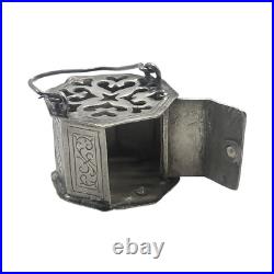 A Very Rare Early Dutch Silver Novelty Miniature Brazier, c. 1770 (F3911)