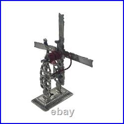 A Very Rare Early Dutch Silver Novelty Miniature Windmill, c. 1700 (F3916)