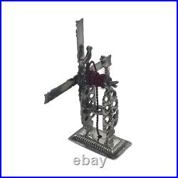 A Very Rare Early Dutch Silver Novelty Miniature Windmill, c. 1700 (F3916)
