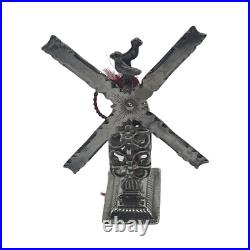 A Very Rare Early Dutch Silver Novelty Miniature Windmill, c. 1700 (F3916)