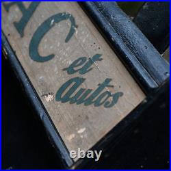 A rare early 20th century paint advertising display unit