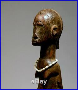 African ancestor spirit figure BAULE early 20th century rare ethnographic art