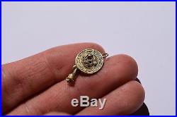 Ancient Early Roman Pure Gold Earring Circa II III century AD SUPER RARE Wire