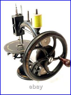 Antigua maquina de coser little WANZER EARLY antique & rare sewing machine 1869