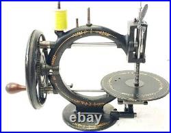 Antigua maquina de coser little WANZER EARLY antique & rare sewing machine 1869