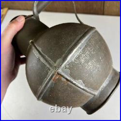 Antique 1830s Early Rare HTF Guernsey Tin Cream Milk Carrier Metal Dairy Jug Can Antique 1830s Early Rare HTF Guernsey Tin Cream Milk Carrier Metal Dairy Jug Can