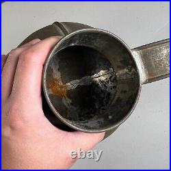Antique 1830s Early Rare HTF Guernsey Tin Cream Milk Carrier Metal Dairy Jug Can Antique 1830s Early Rare HTF Guernsey Tin Cream Milk Carrier Metal Dairy Jug Can