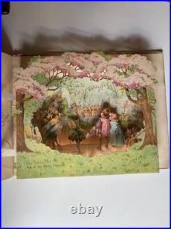 Antique 1896 PEEPS INTO FAIRYLAND RARE EARLY POP-UP
