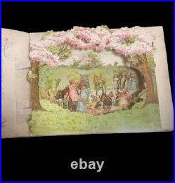Antique 1896 PEEPS INTO FAIRYLAND Weatherly RARE EARLY POP-UP Fairy Land dutton Antique 1896 PEEPS INTO FAIRYLAND Weatherly RARE EARLY POP-UP Fairy Land dutton