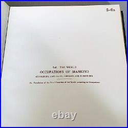 Antique 1928 Chambers Of Commerce Atlas. Early Edition Rare Geography Book Antique 1928 Chambers Of Commerce Atlas. Early Edition Rare Geography Book