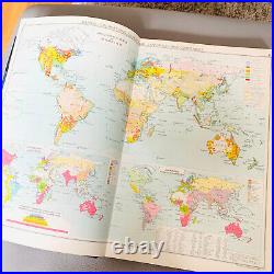 Antique 1928 Chambers Of Commerce Atlas. Early Edition Rare Geography Book Antique 1928 Chambers Of Commerce Atlas. Early Edition Rare Geography Book
