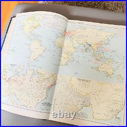 Antique 1928 Chambers Of Commerce Atlas. Early Edition Rare Geography Book Antique 1928 Chambers Of Commerce Atlas. Early Edition Rare Geography Book