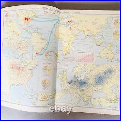 Antique 1928 Chambers Of Commerce Atlas. Early Edition Rare Geography Book Antique 1928 Chambers Of Commerce Atlas. Early Edition Rare Geography Book