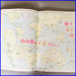 Antique 1928 Chambers Of Commerce Atlas. Early Edition Rare Geography Book Antique 1928 Chambers Of Commerce Atlas. Early Edition Rare Geography Book