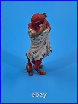 Antique Austrian Cold Painted Bronze Naughty Devil Early 1900s Extremely Rare