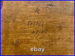 Antique Black Forest Jewelry Box with Mountain Sheep Signed Beautiful Rare Find