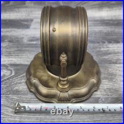 Antique Brass Monkey Barber Animated Novelty Mantel Desk Clock Rare Working Antique Brass Monkey Barber Animated Novelty Mantel Desk Clock Rare Working