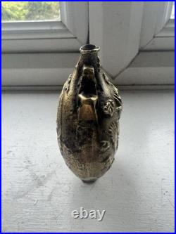 Antique Bronze Bottle Ornament Chinese Late 18th Early 19th Century Dragon RARE
