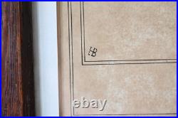 Antique Characture John Doyle The Coquet Lithograph Rare 1830 Political Print