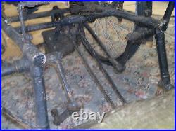 Antique Classic Rare Self Propelled Carriage / Invalid Vehicle / Vintage Bike