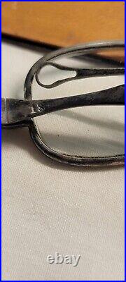 Antique Colonial Style Eyeglasses, Sliding Sides Costume, Rare Early Optical