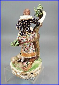 Antique Derby Figurine Shoemaker, early 19th century, rare