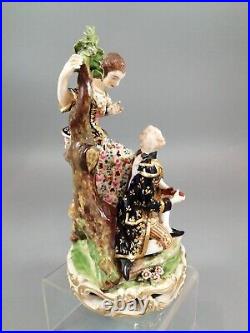 Antique Derby Figurine Shoemaker, early 19th century, rare