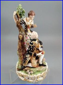 Antique Derby Figurine Shoemaker, early 19th century, rare