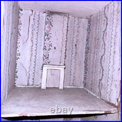 Antique Dolls House. A Rare Early 1800's Box Back Completely Original