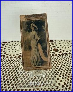 Antique Early 1900s Rare French Wax Bordello Match Candles With Timer