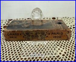 Antique Early 1900s Rare French Wax Bordello Match Candles With Timer