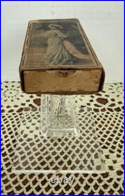 Antique Early 1900s Rare French Wax Bordello Match Candles With Timer