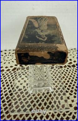 Antique Early 1900s Rare French Wax Bordello Match Candles With Timer