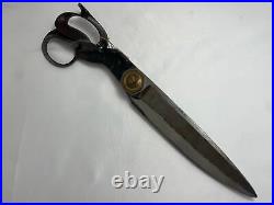 Antique Early 1900s Shears Newark N. J. VIM Shear Works Leather Shears Rare Antique Early 1900s Shears Newark N. J. VIM Shear Works Leather Shears Rare