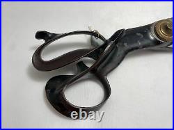 Antique Early 1900s Shears Newark N. J. VIM Shear Works Leather Shears Rare Antique Early 1900s Shears Newark N. J. VIM Shear Works Leather Shears Rare