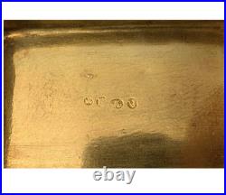 Antique Early 19th century Rare Exceptional German Silver Box Swan and cherubs