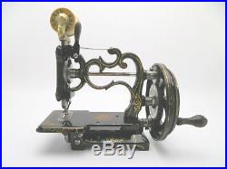 Antique Early Charles Raymond'New England' Rare Miniature Sewing Machine c1860s