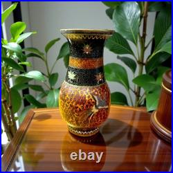 Antique Early Meiji Japanese Cloisonne Large Vase Attributed to Namikawa Rare