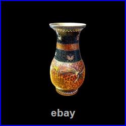Antique Early Meiji Japanese Cloisonne Large Vase Attributed to Namikawa Rare