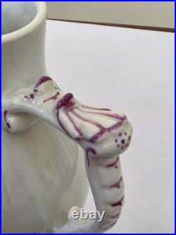 Antique Early Meissen Kakiemon Jug Rare Chrysanthemum Pattern c1740 Tau handle