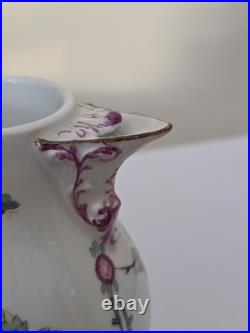 Antique Early Meissen Kakiemon Jug Rare Chrysanthemum Pattern c1740 Tau handle