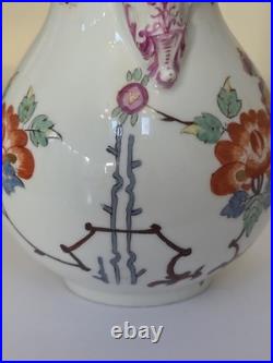 Antique Early Meissen Kakiemon Jug Rare Chrysanthemum Pattern c1740 Tau handle