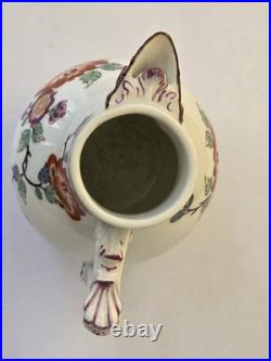 Antique Early Meissen Kakiemon Jug Rare Chrysanthemum Pattern c1740 Tau handle