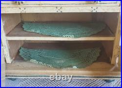 Antique Early Rare 6 Piece German Doll Size Wooden Kitchen Set With Provenance