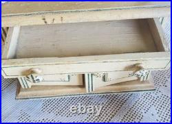 Antique Early Rare 6 Piece German Doll Size Wooden Kitchen Set With Provenance