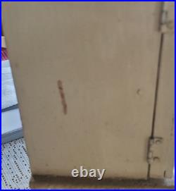 Antique Early Rare 6 Piece German Doll Size Wooden Kitchen Set With Provenance